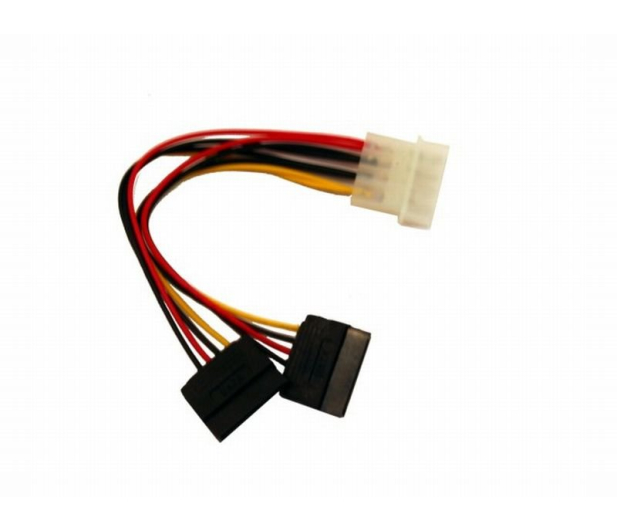 Gembird Przejściówka Molex - 2x SATA (zasilanie) - 64474 - zdjęcie